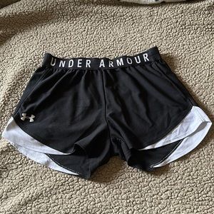 Under Armour Black & White Shorts
